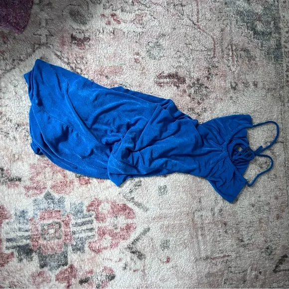 Peppermayo Your Revolution Cobalt Blue Midi Dress - Picture 4 of 4